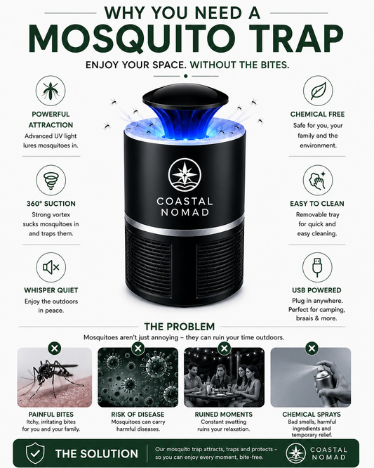 Coastal Nomad Mosquito Repellent Lamp