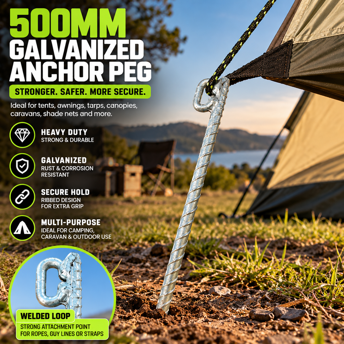 Nomad Tent Pegs