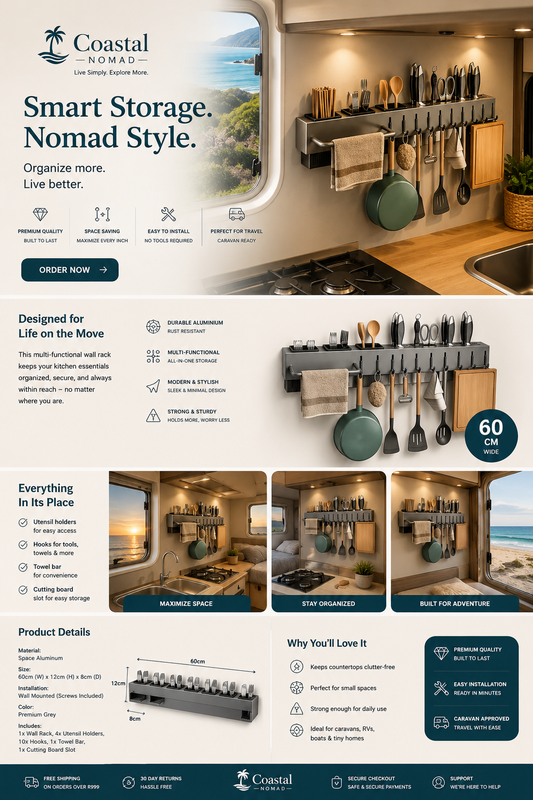 Nomad Utility Wall Rack.